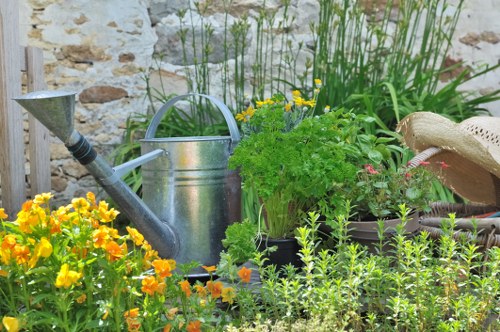 Stunning outdoor oasis created by Landscapers Canary Wharf